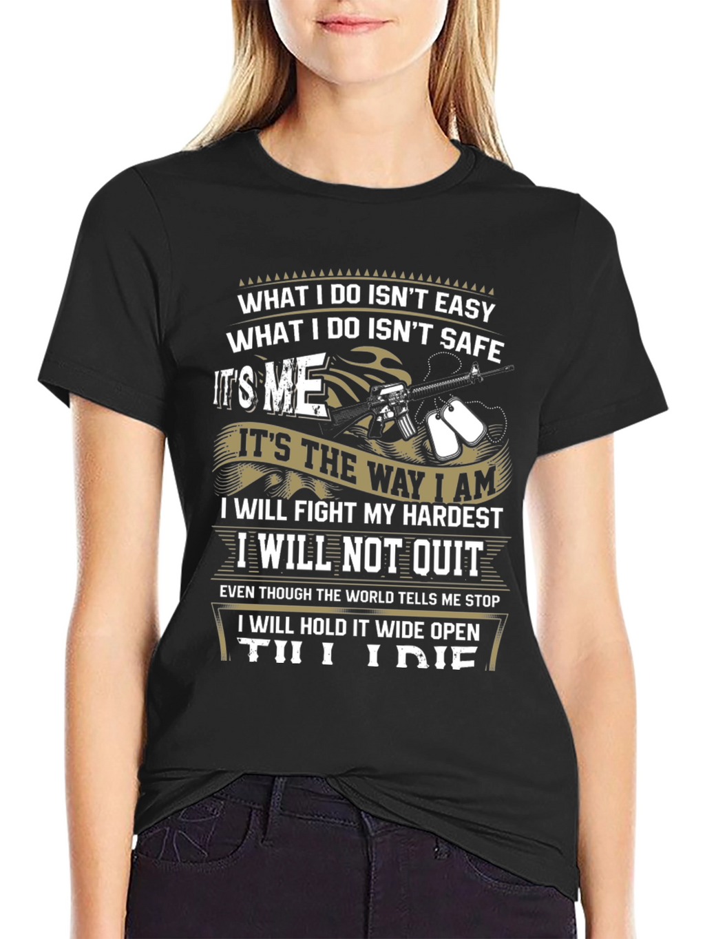 Patriotic Till I Die Graphic T-Shirt