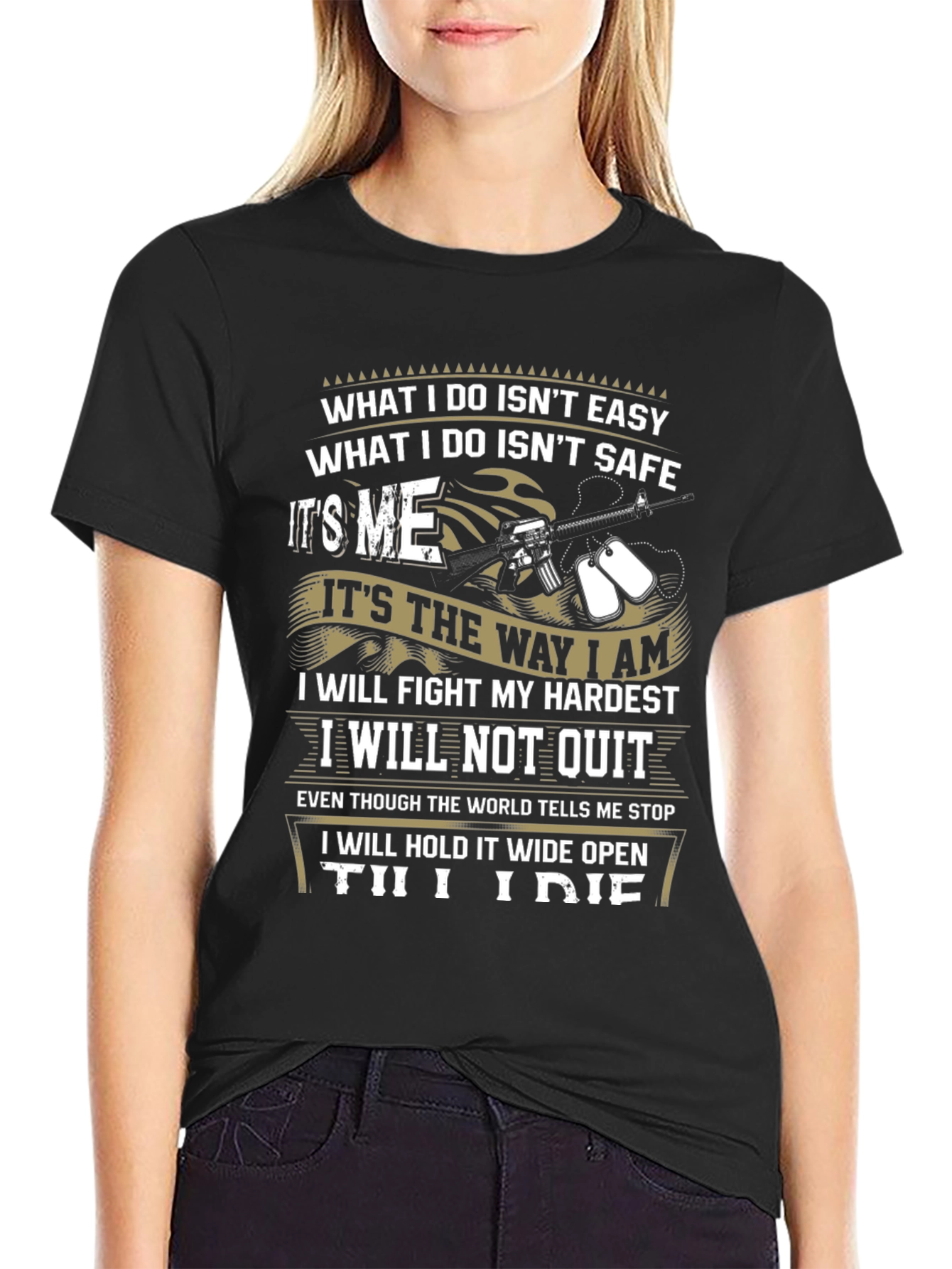 Patriotic Till I Die Graphic T-Shirt