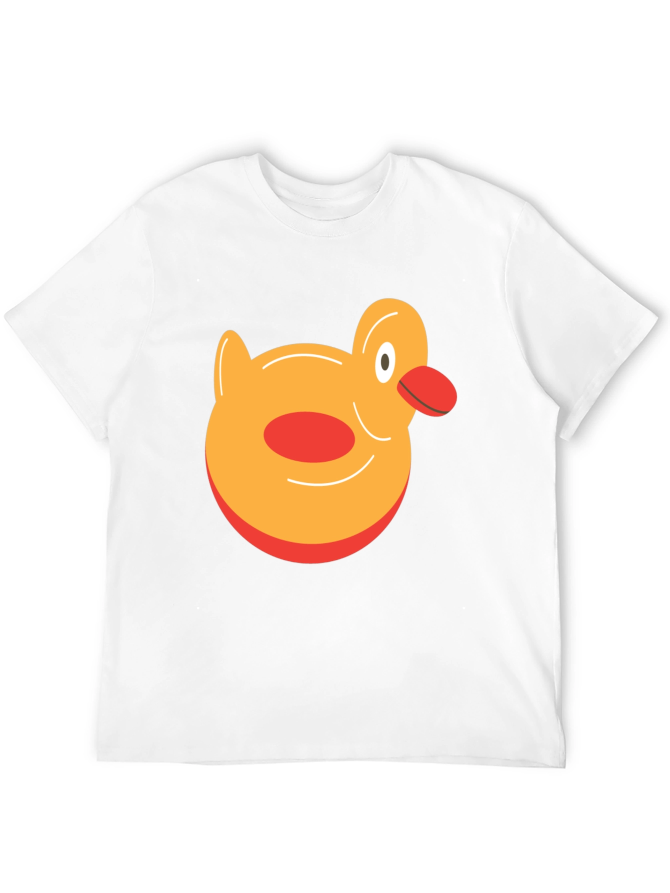 Duck Graphic Tee - Black Cotton T-Shirt