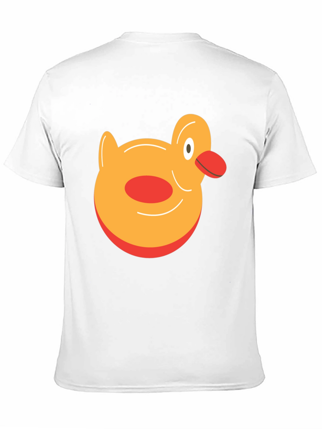 Duck Graphic Tee - Black Cotton T-Shirt