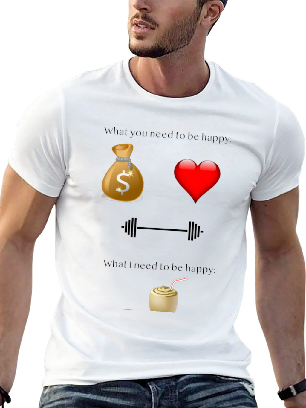 Funny Happiness T-Shirt