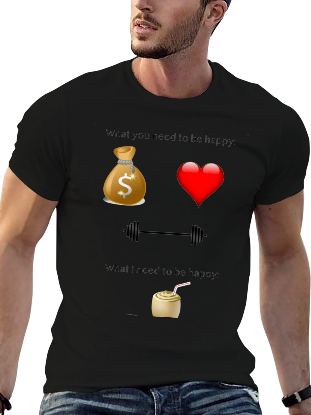 Funny Happiness T-Shirt