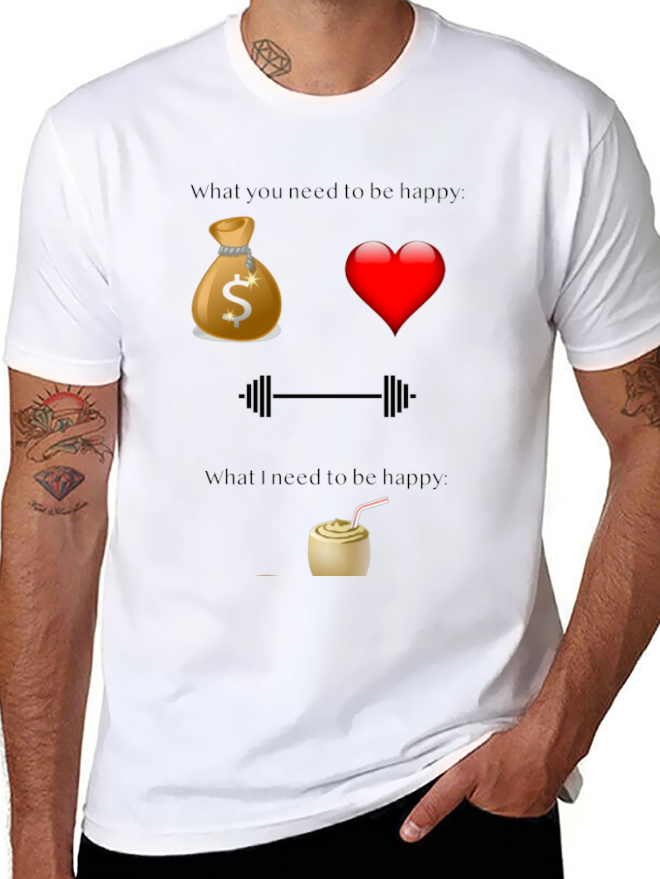 Funny Happiness T-Shirt