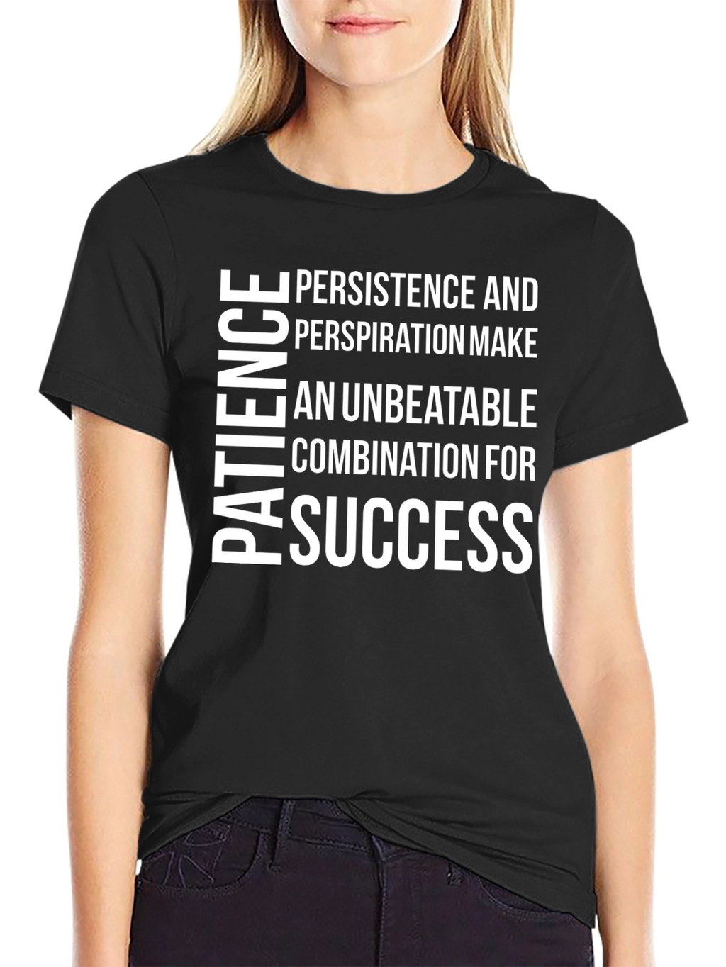 Motivational Graphic Print Tee