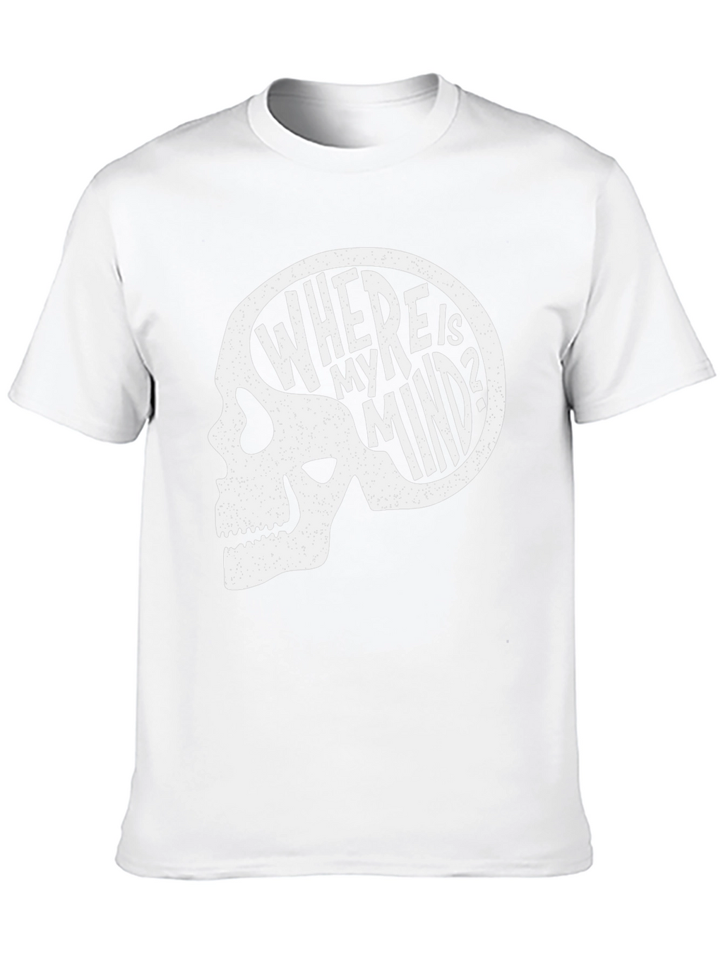 Where Is My Mind Skull Graphic Tee