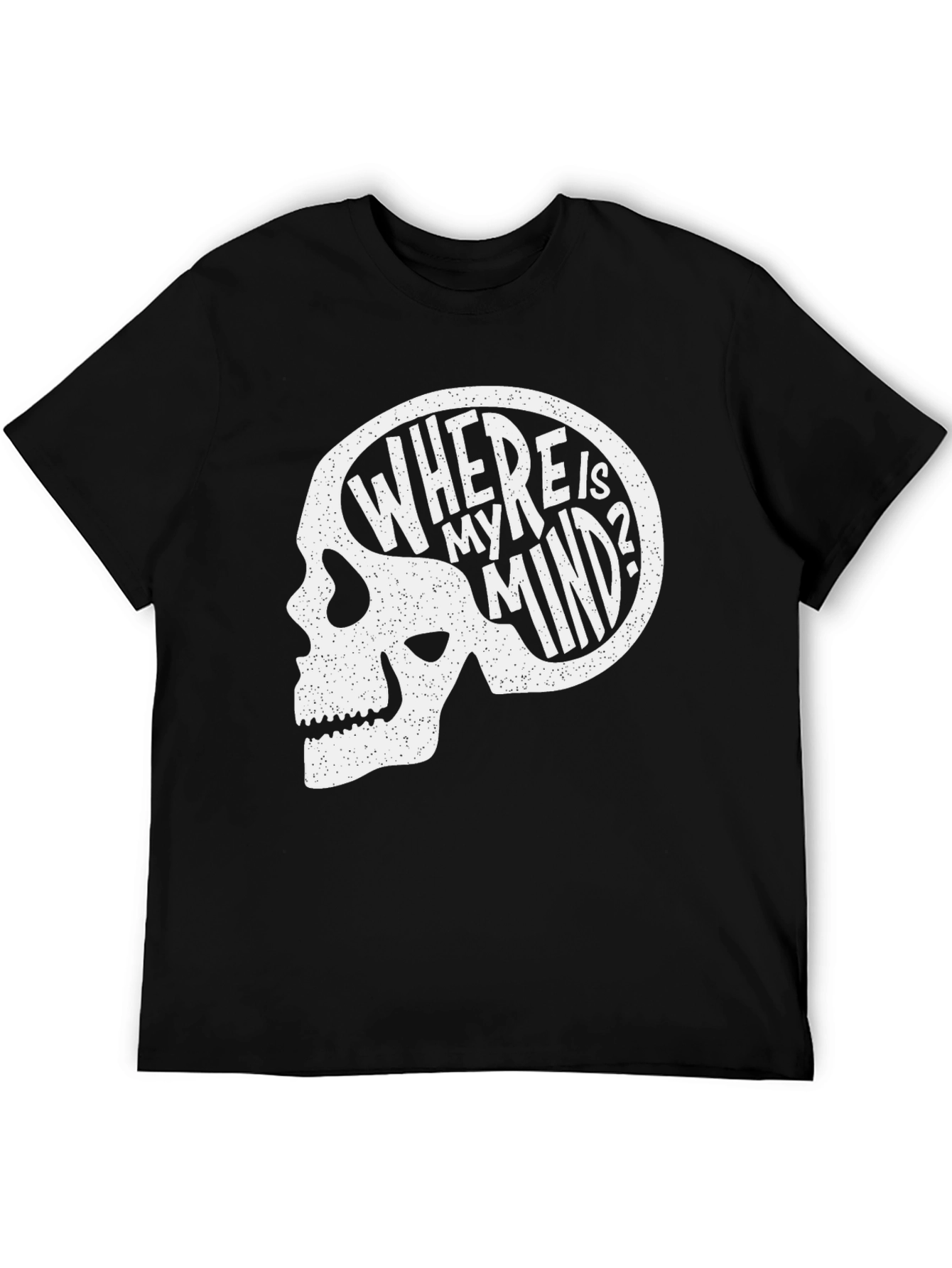 Where Is My Mind Skull Graphic Tee