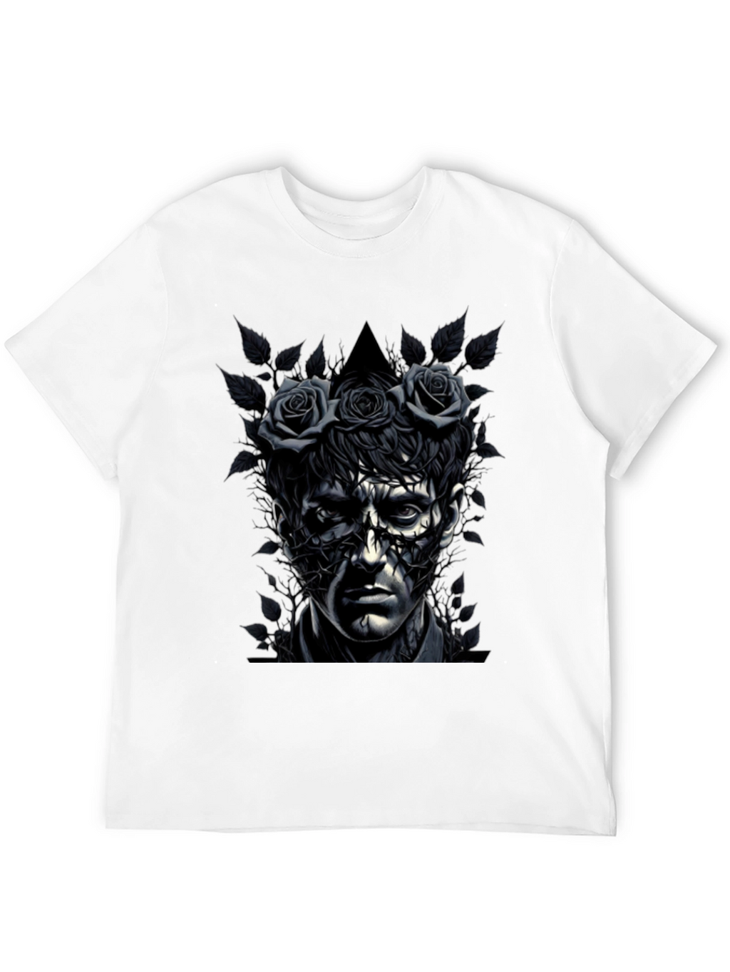 Rose Crowned Portrait Tee