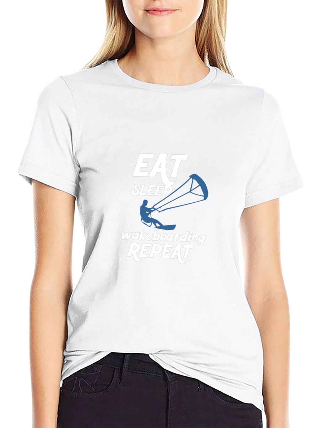 Eat Sleep Wakeboarding Repeat T-Shirt