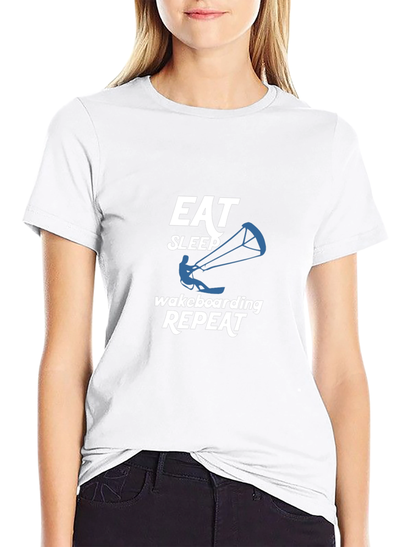 Eat Sleep Wakeboarding Repeat T-Shirt
