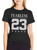 Fearless Psalm 23 Graphic Tee - Black