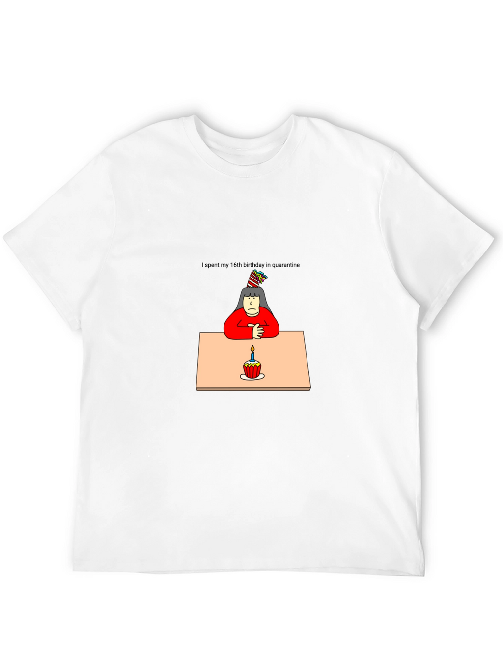 Quarantine Birthday T-Shirt - Unisex Black Tee