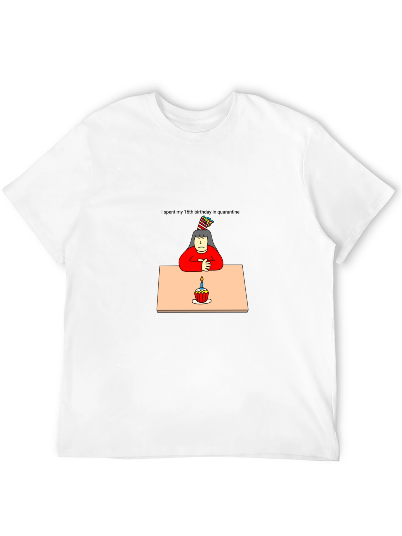 Quarantine Birthday T-Shirt - Unisex Black Tee