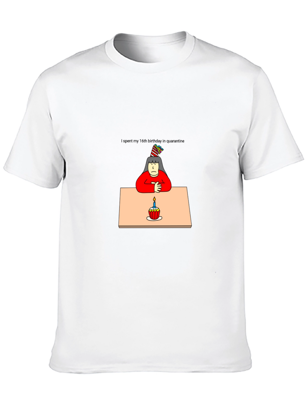 Quarantine Birthday T-Shirt - Unisex Black Tee