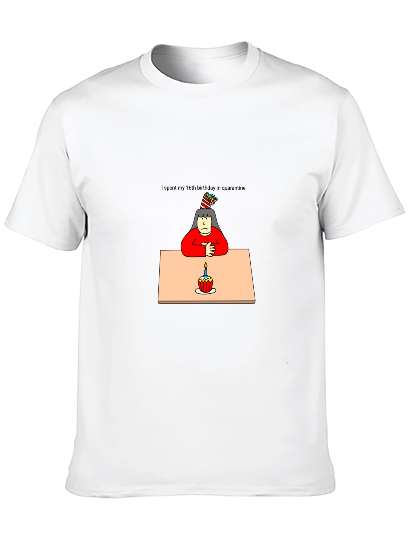 Quarantine Birthday T-Shirt - Unisex Black Tee