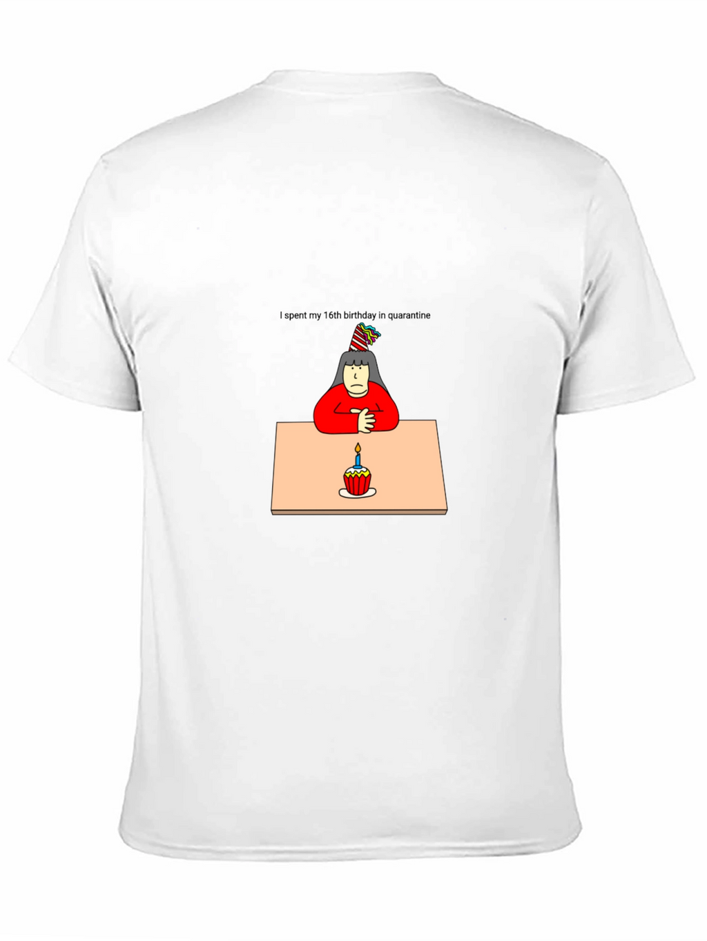 Quarantine Birthday T-Shirt - Unisex Black Tee