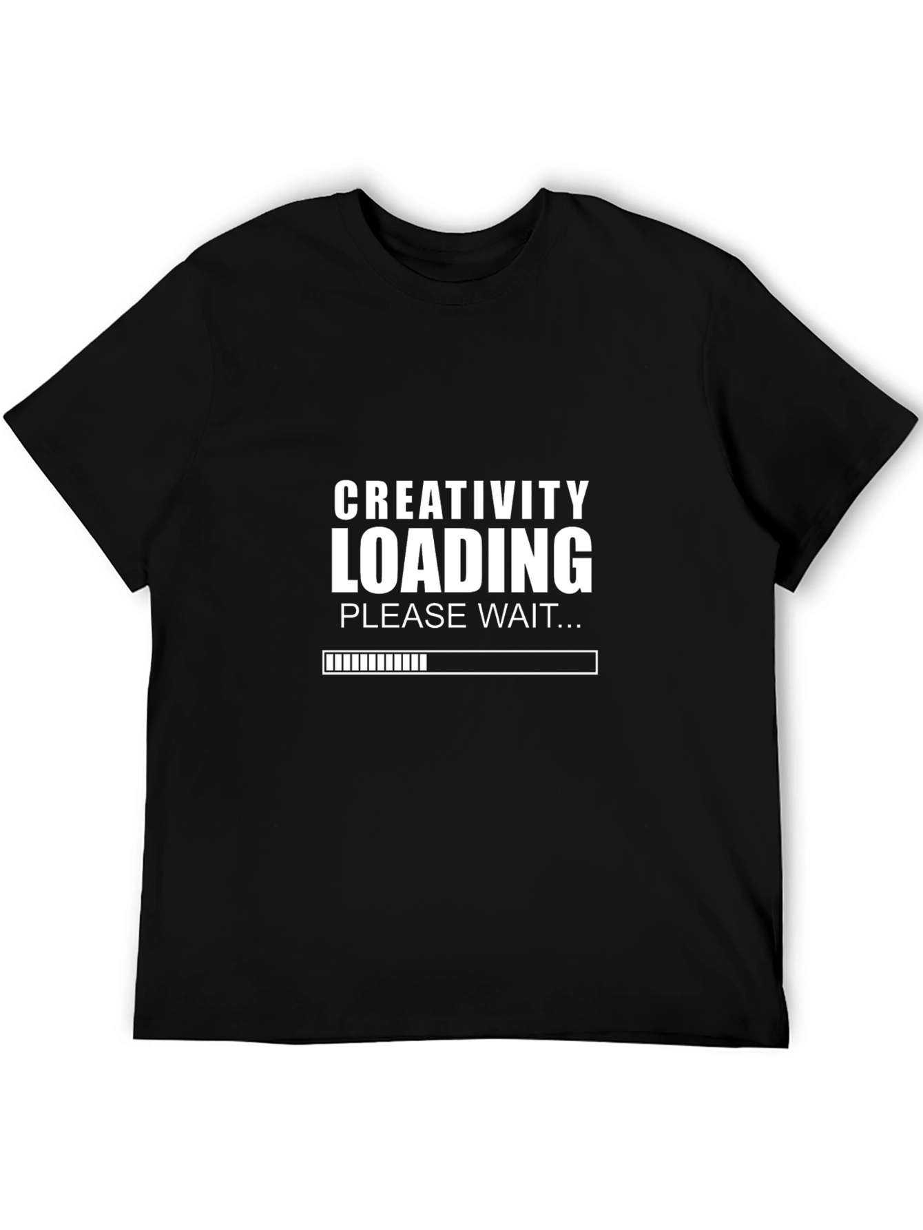 Creativity Loading Funny Graphic T-Shirt