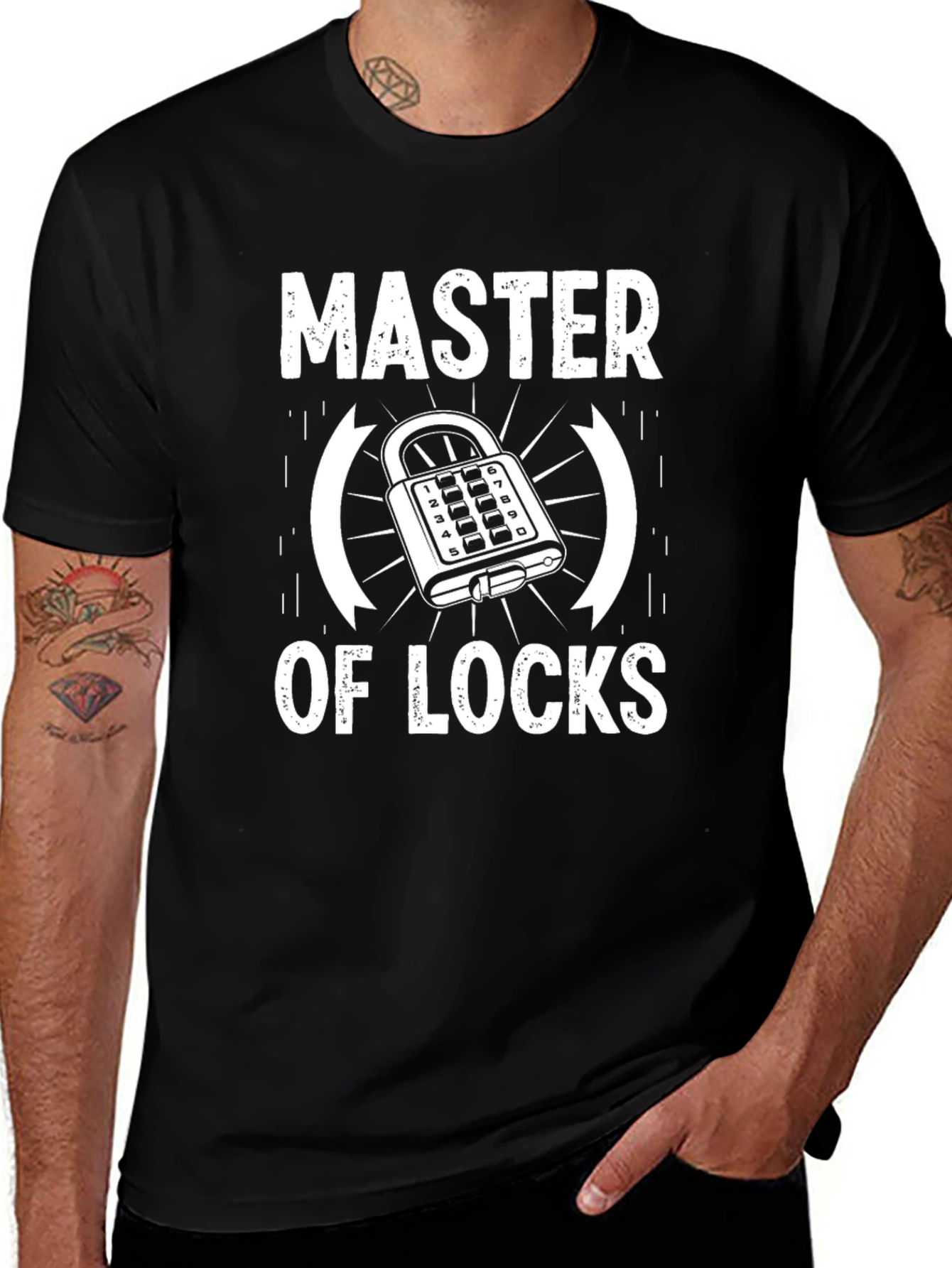 Master of Locks Graphic T-Shirt