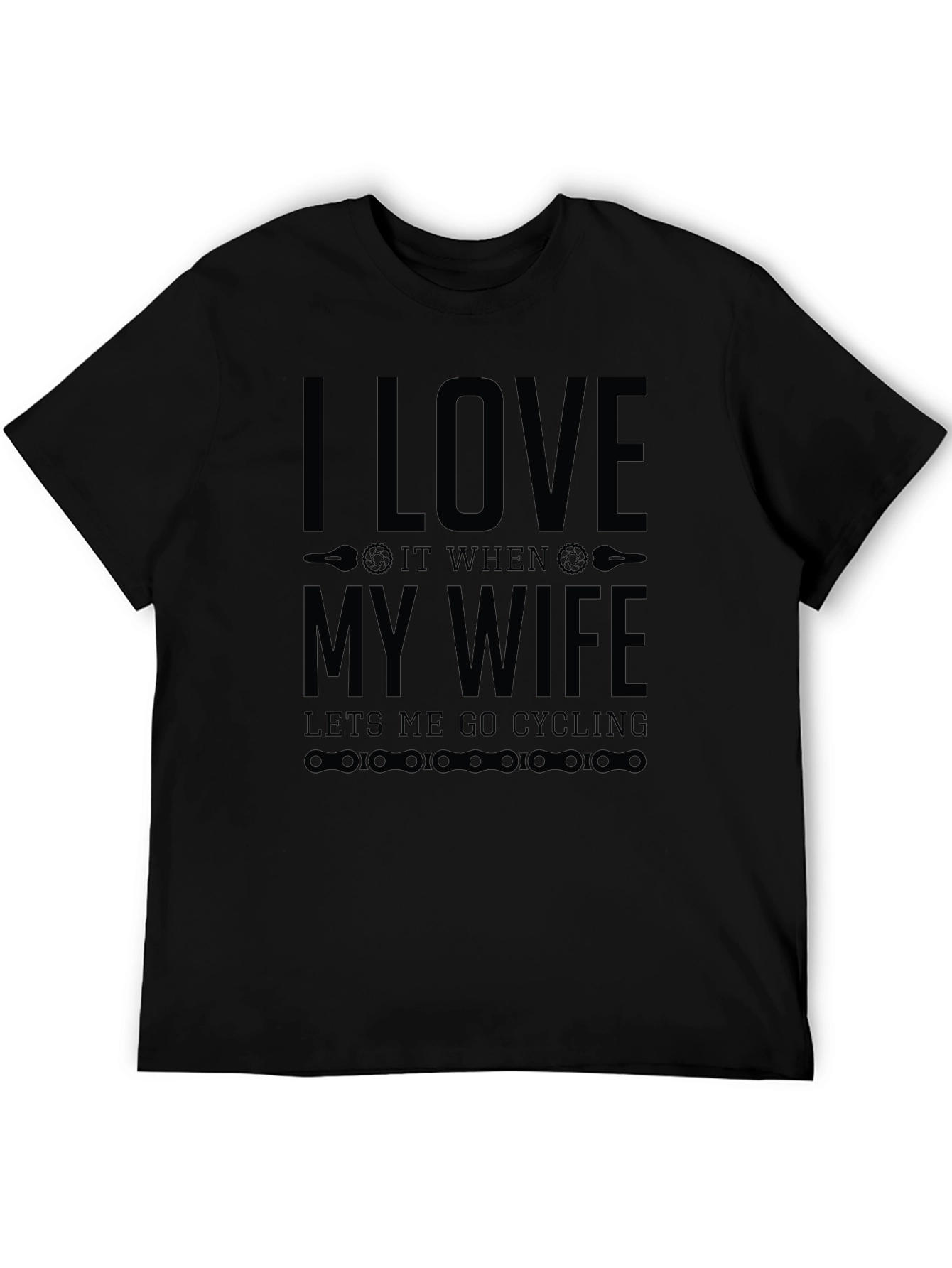 I Love My Wife Cycling T-Shirt