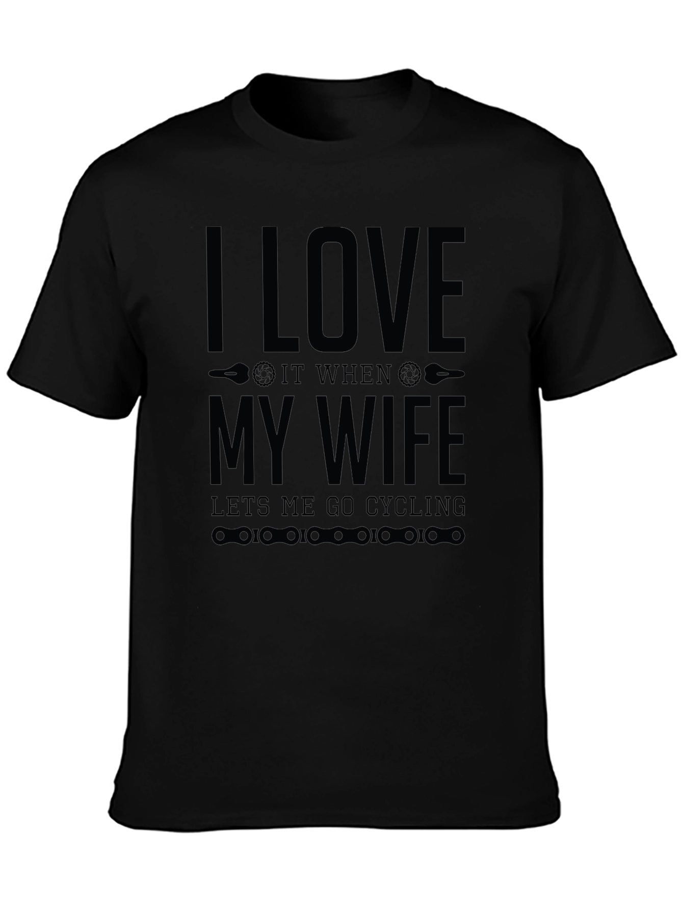 I Love My Wife Cycling T-Shirt