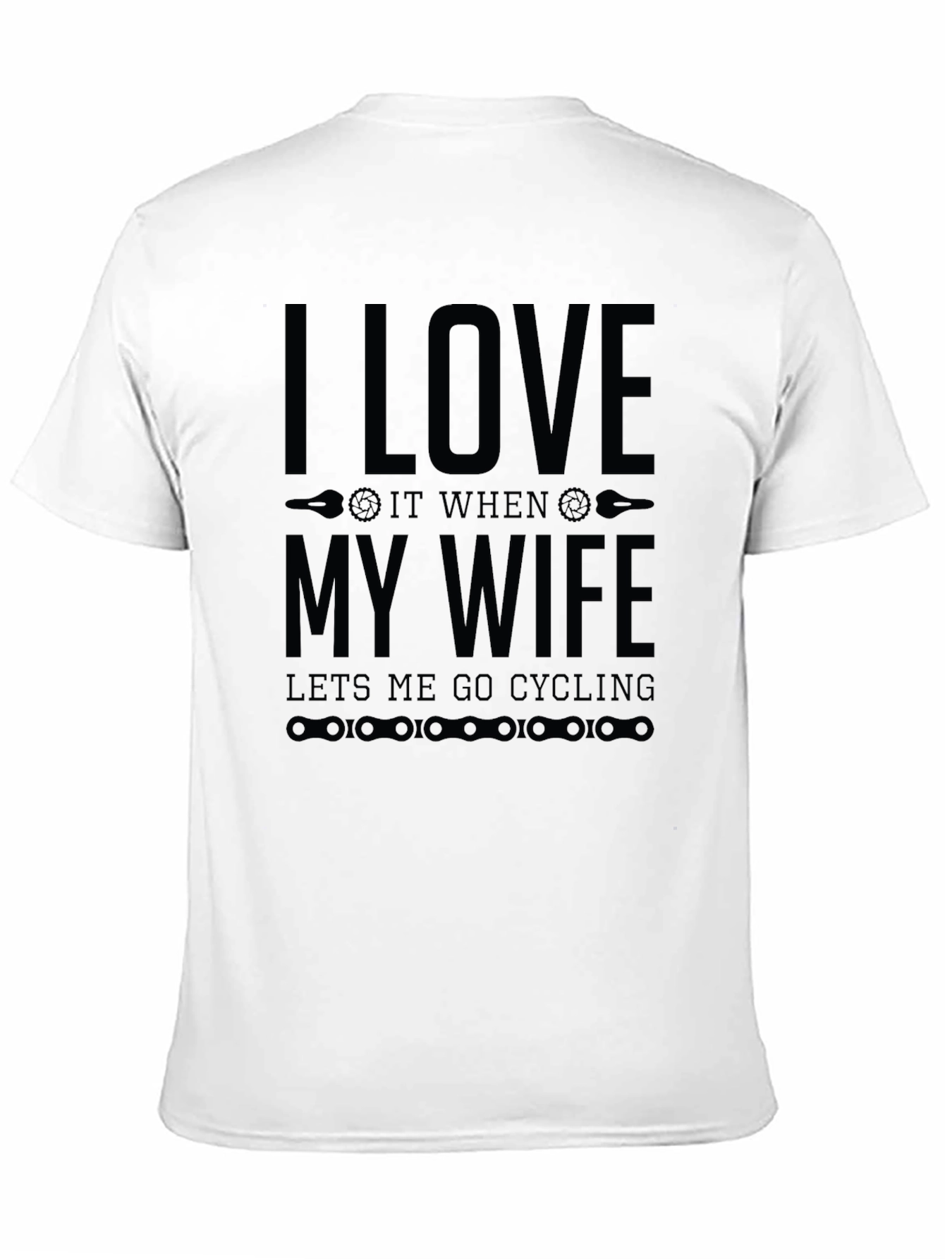 I Love My Wife Cycling T-Shirt