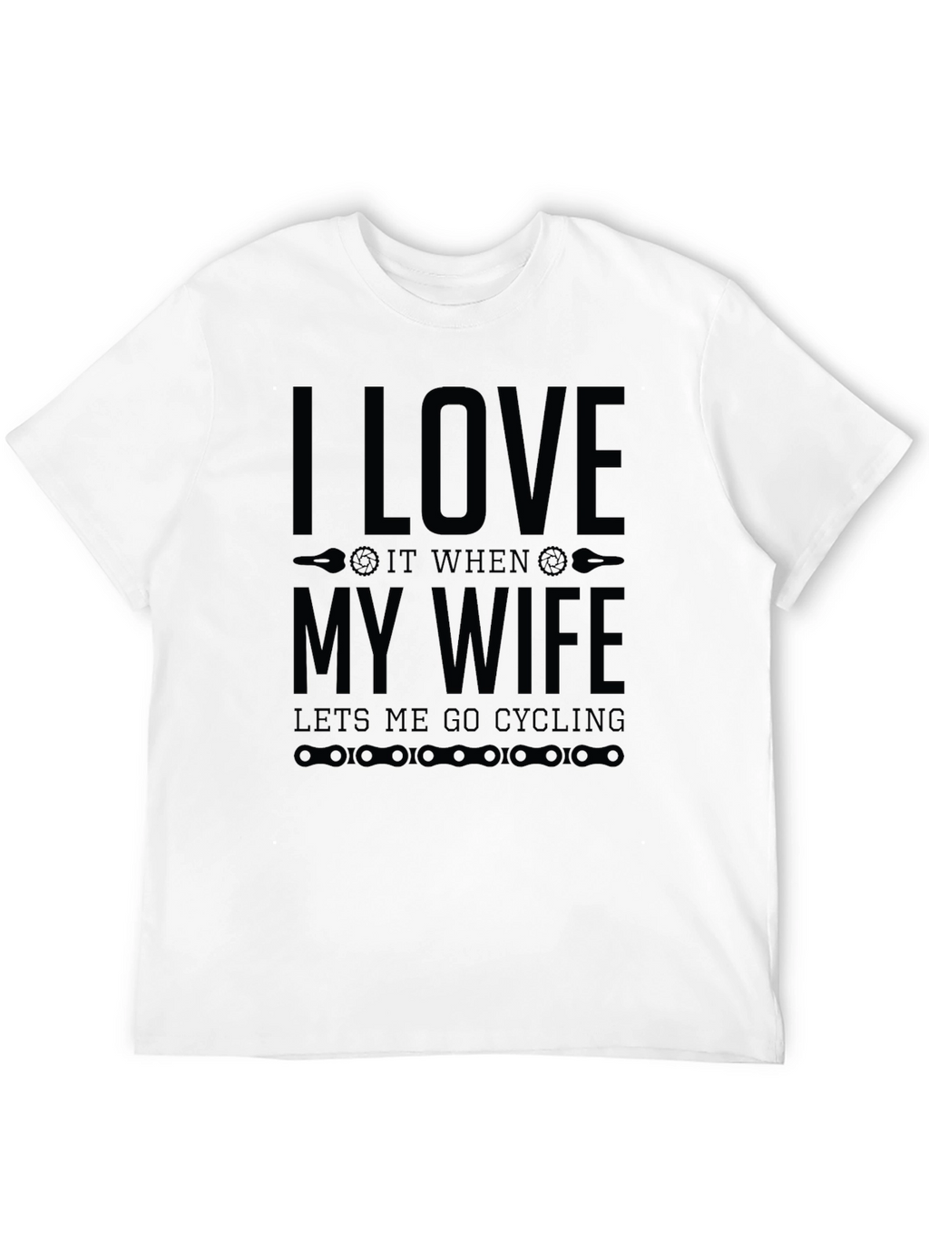 I Love My Wife Cycling T-Shirt