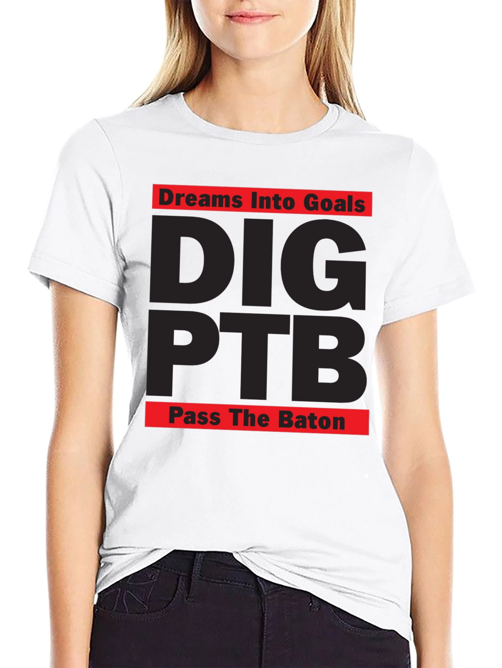 Dreams Into Goals Graphic Tee