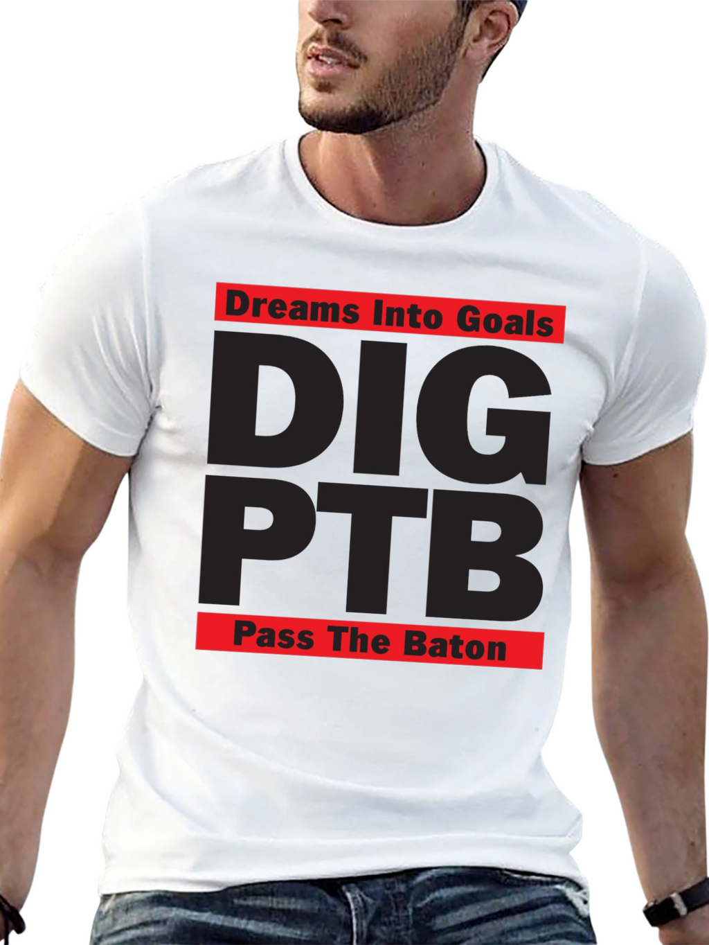 Dreams Into Goals Graphic Tee