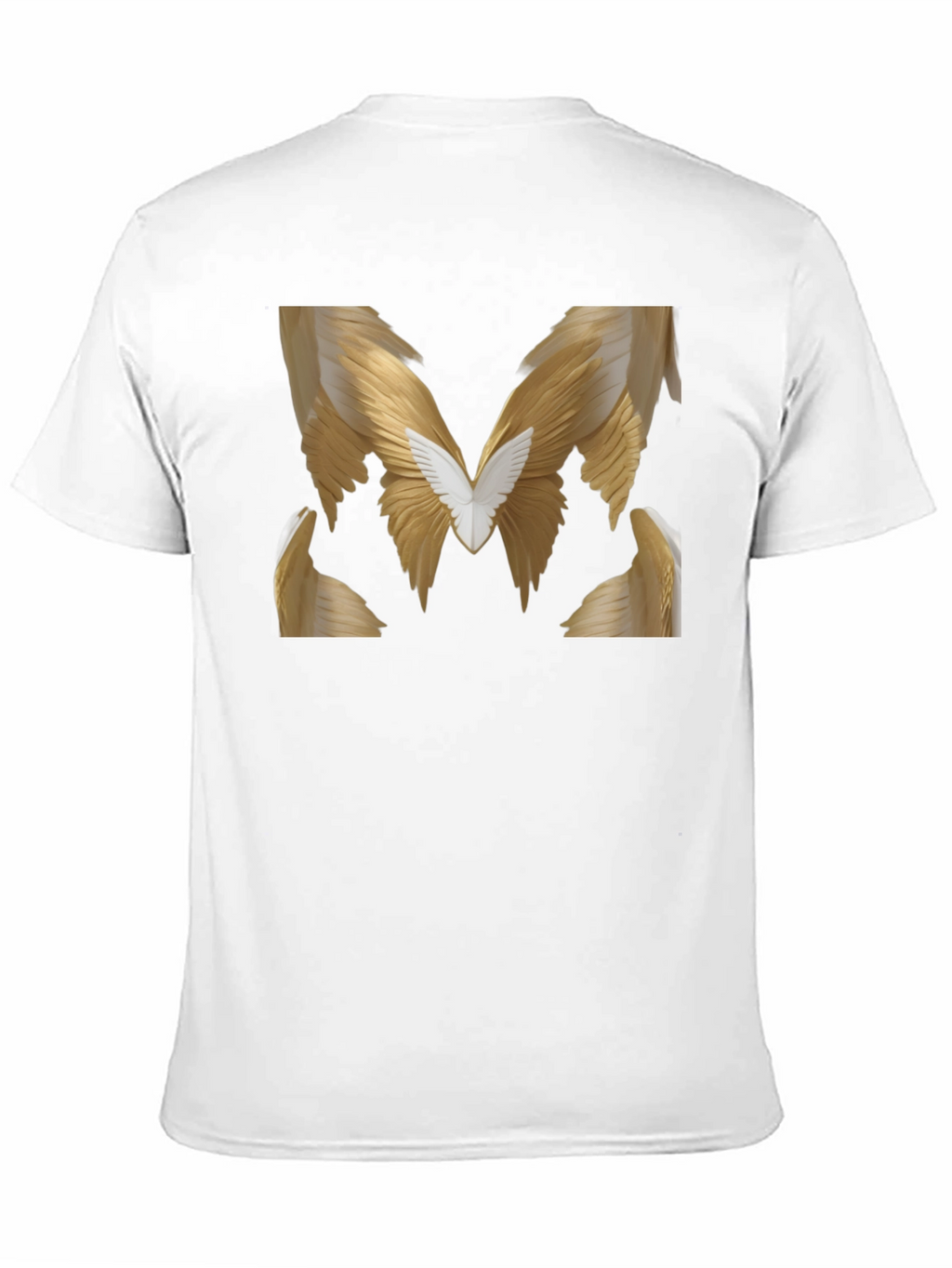 Winged M Graphic Tee - Stylish Black T-Shirt