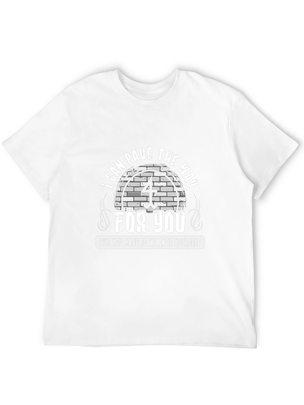 Pave The Way Graphic T-Shirt - Unisex Black Tee