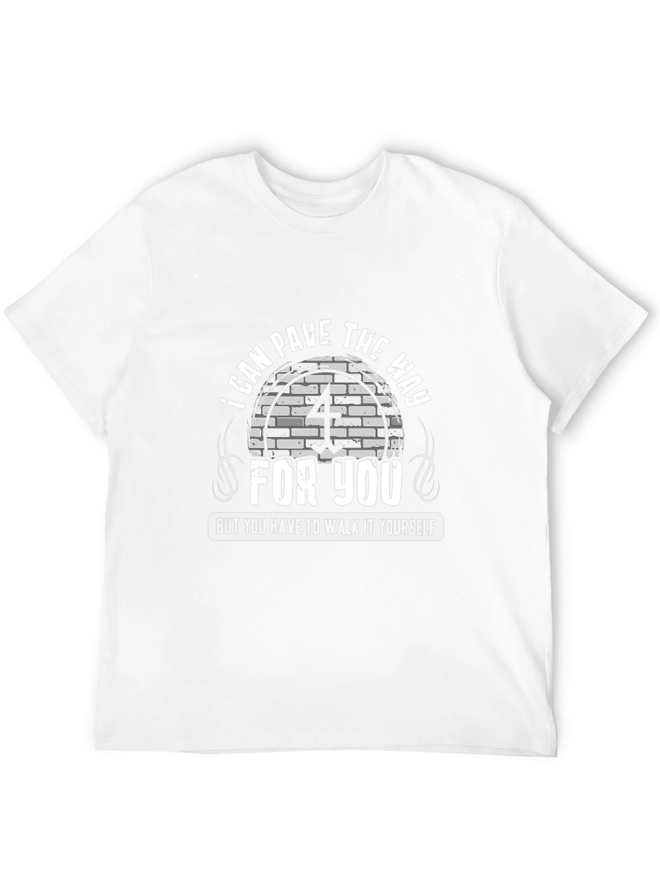 Pave The Way Graphic T-Shirt - Unisex Black Tee