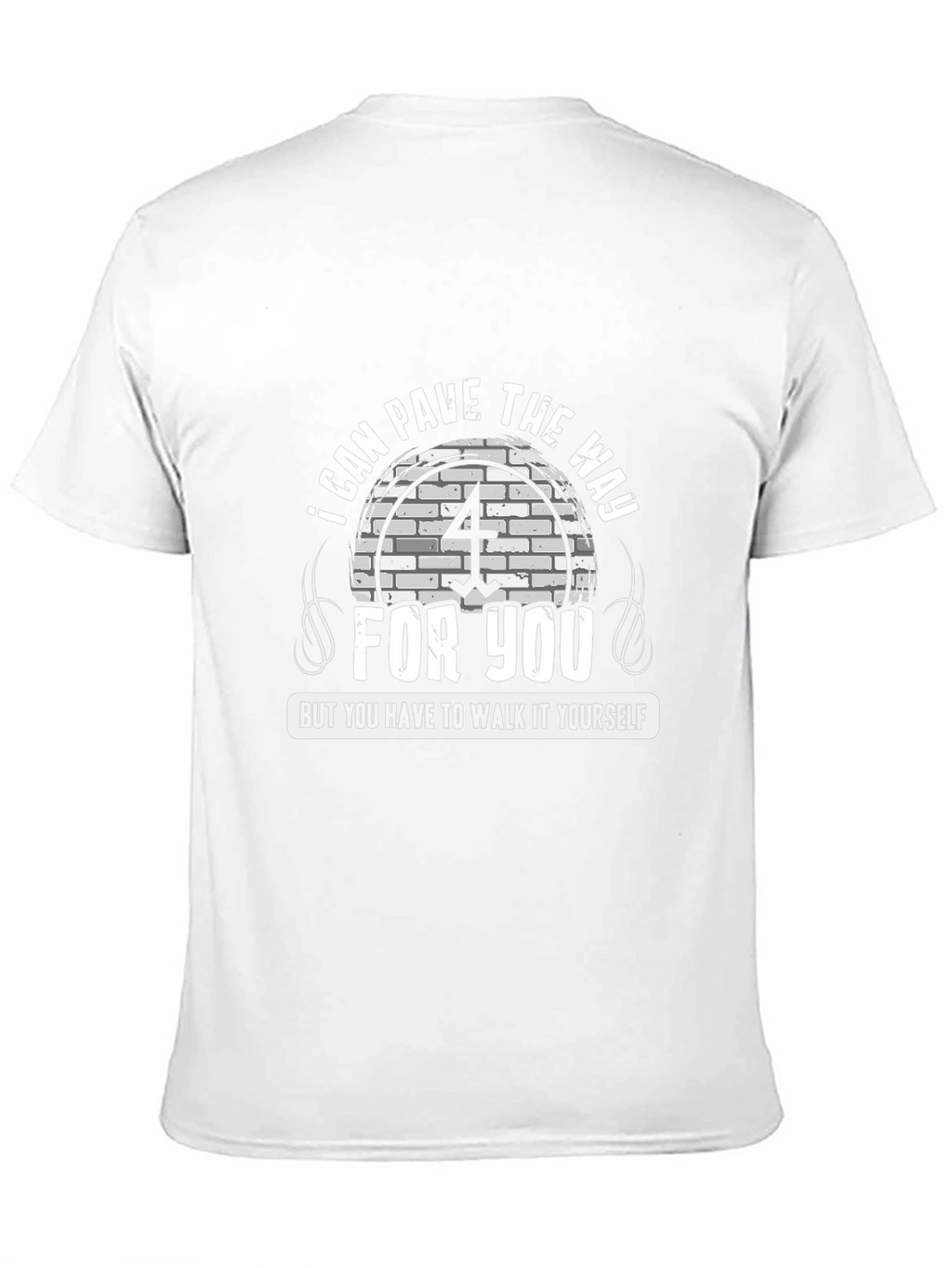 Pave The Way Graphic T-Shirt - Unisex Black Tee