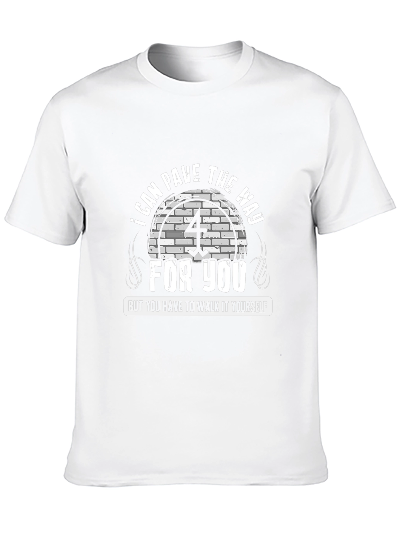 Pave The Way Graphic T-Shirt - Unisex Black Tee