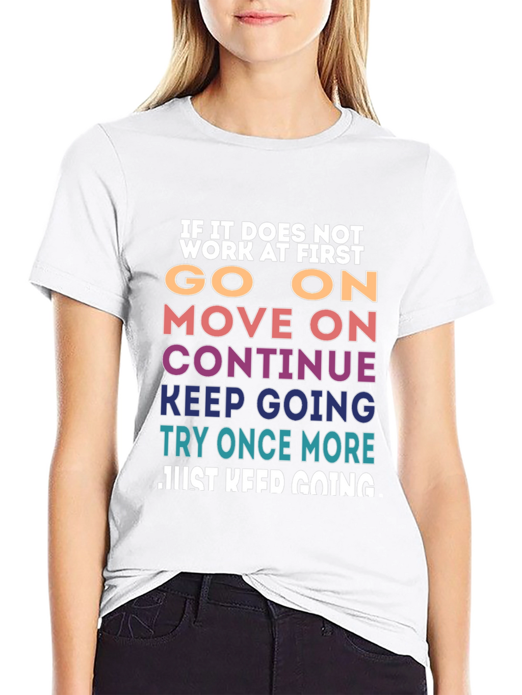 Motivational T-Shirt: Keep Going