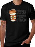 Coffee and Ambition Graphic T-Shirt