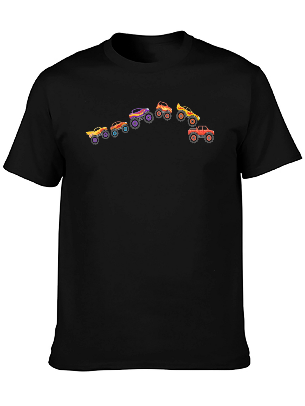 Monster Truck Lineup Tee