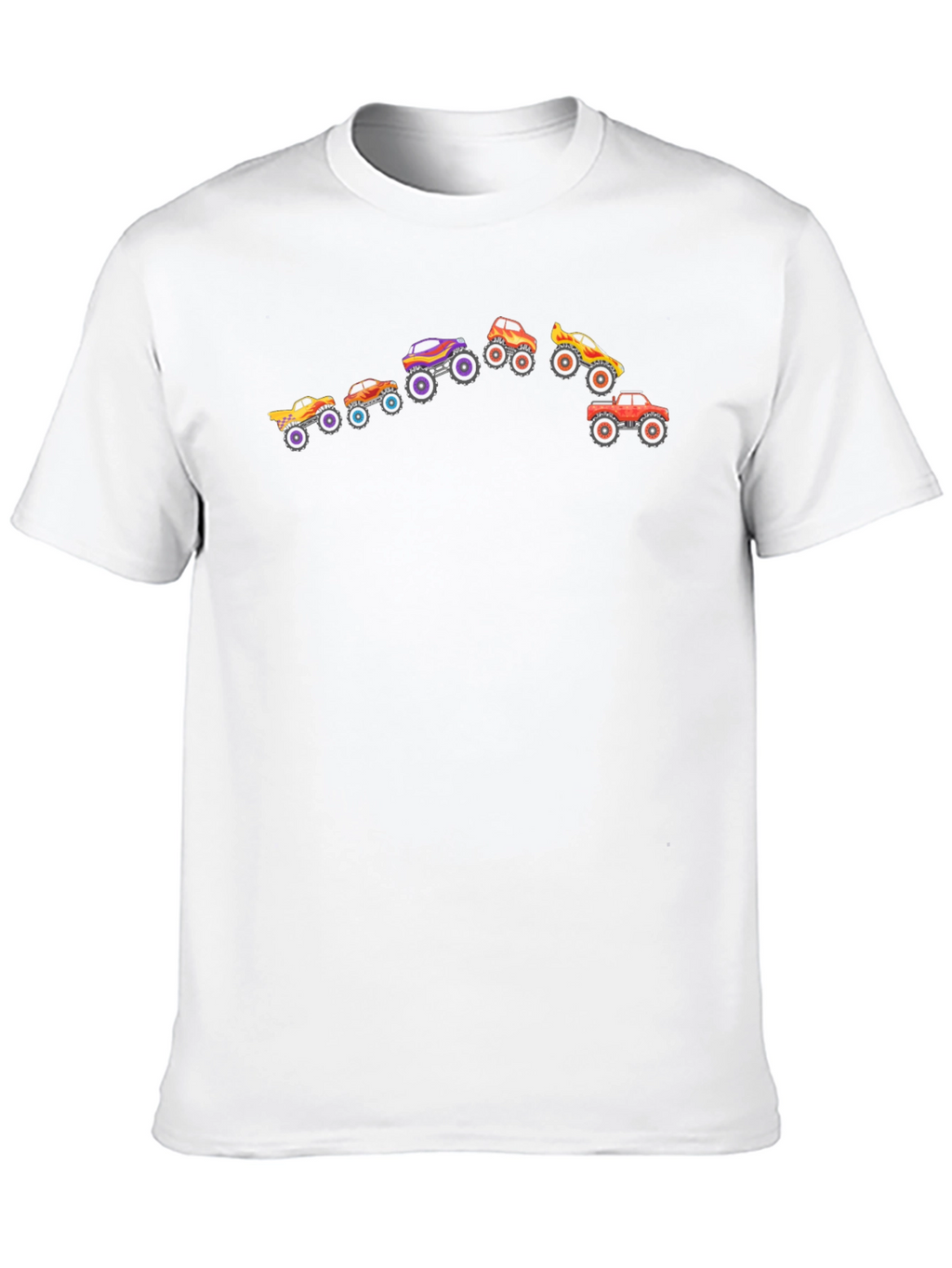 Monster Truck Lineup Tee