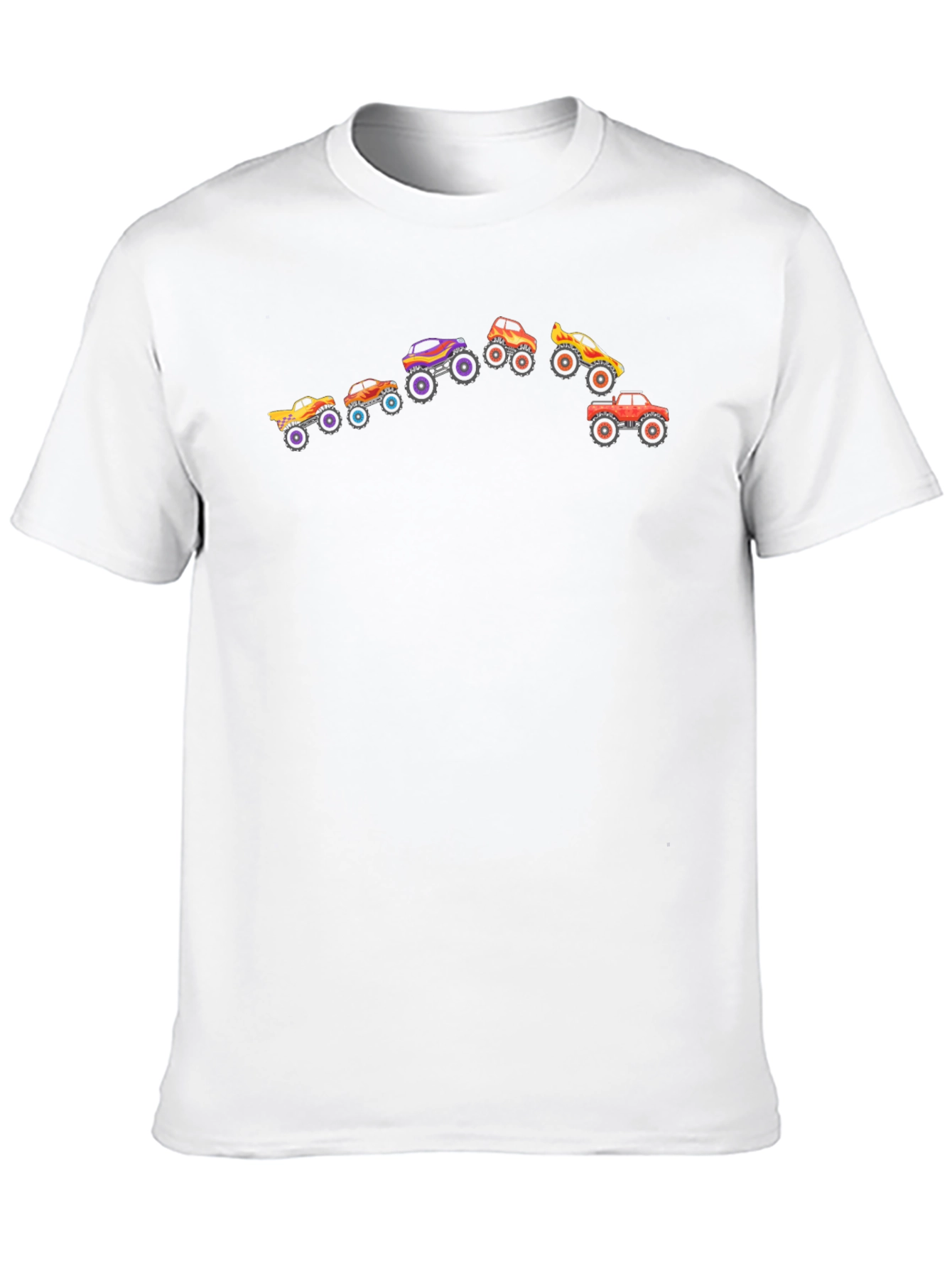 Monster Truck Lineup Tee