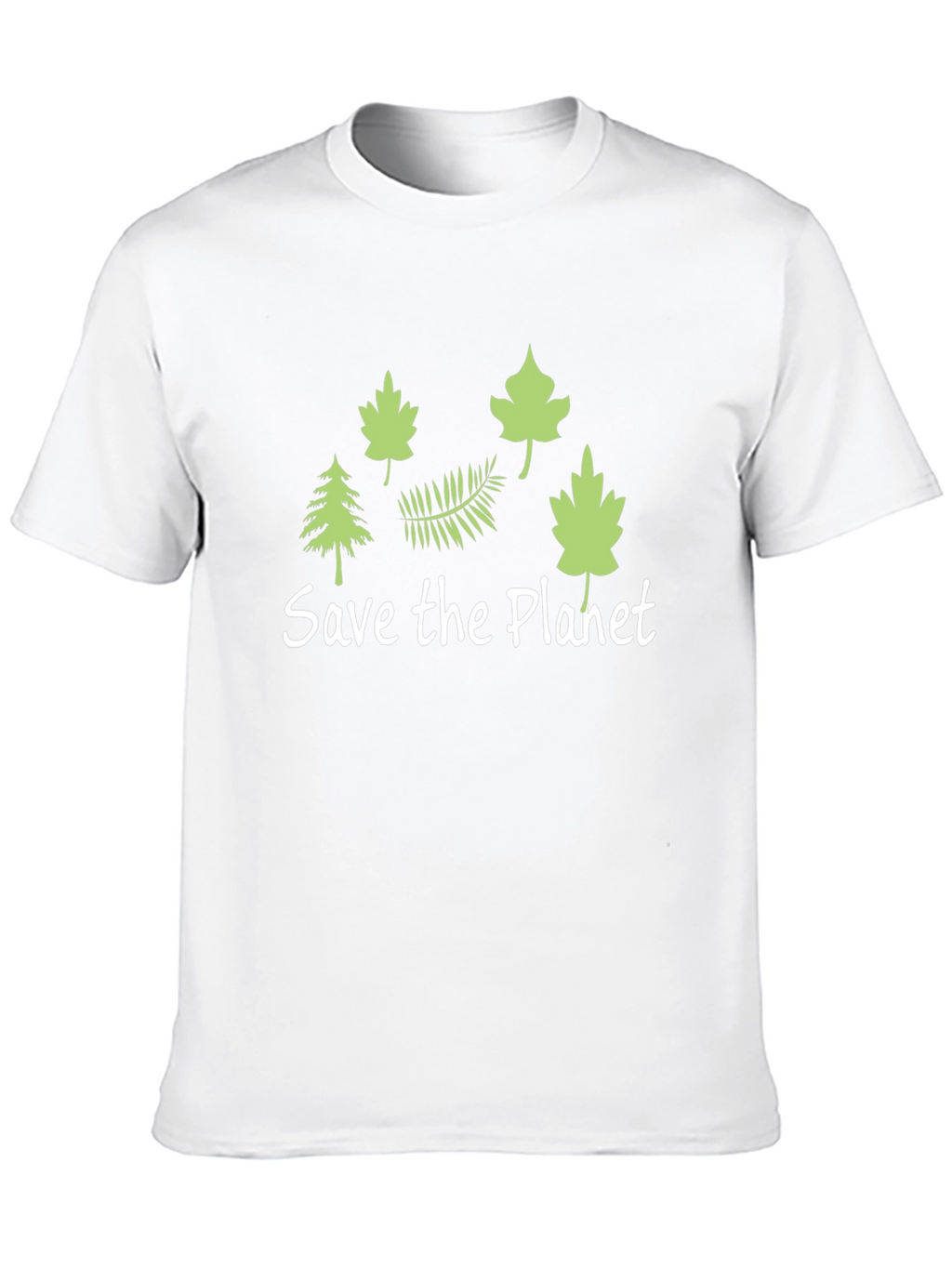 Eco-Friendly Save the Planet Black T-Shirt