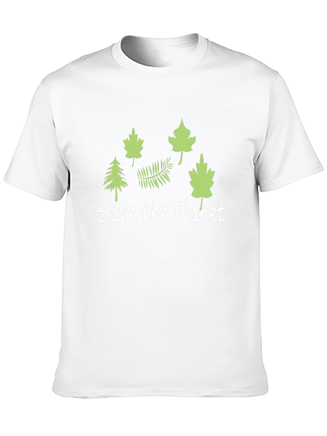 Eco-Friendly Save the Planet Black T-Shirt