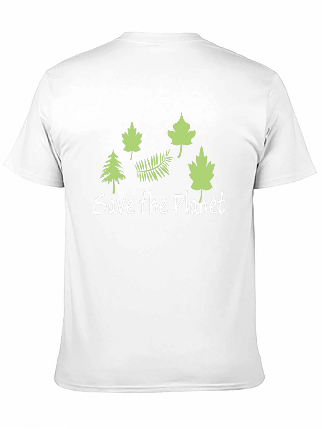 Eco-Friendly Save the Planet Black T-Shirt