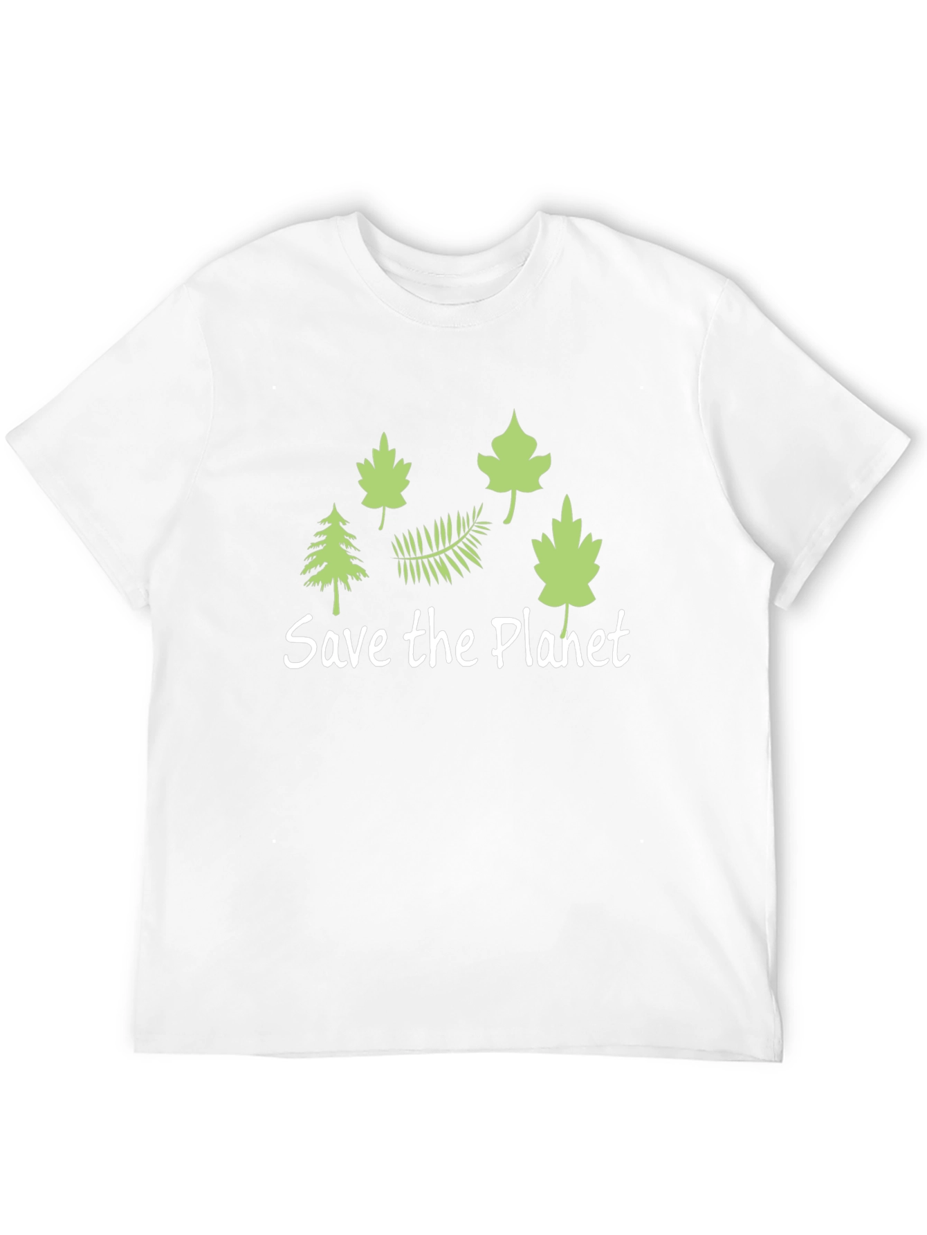 Eco-Friendly Save the Planet Black T-Shirt