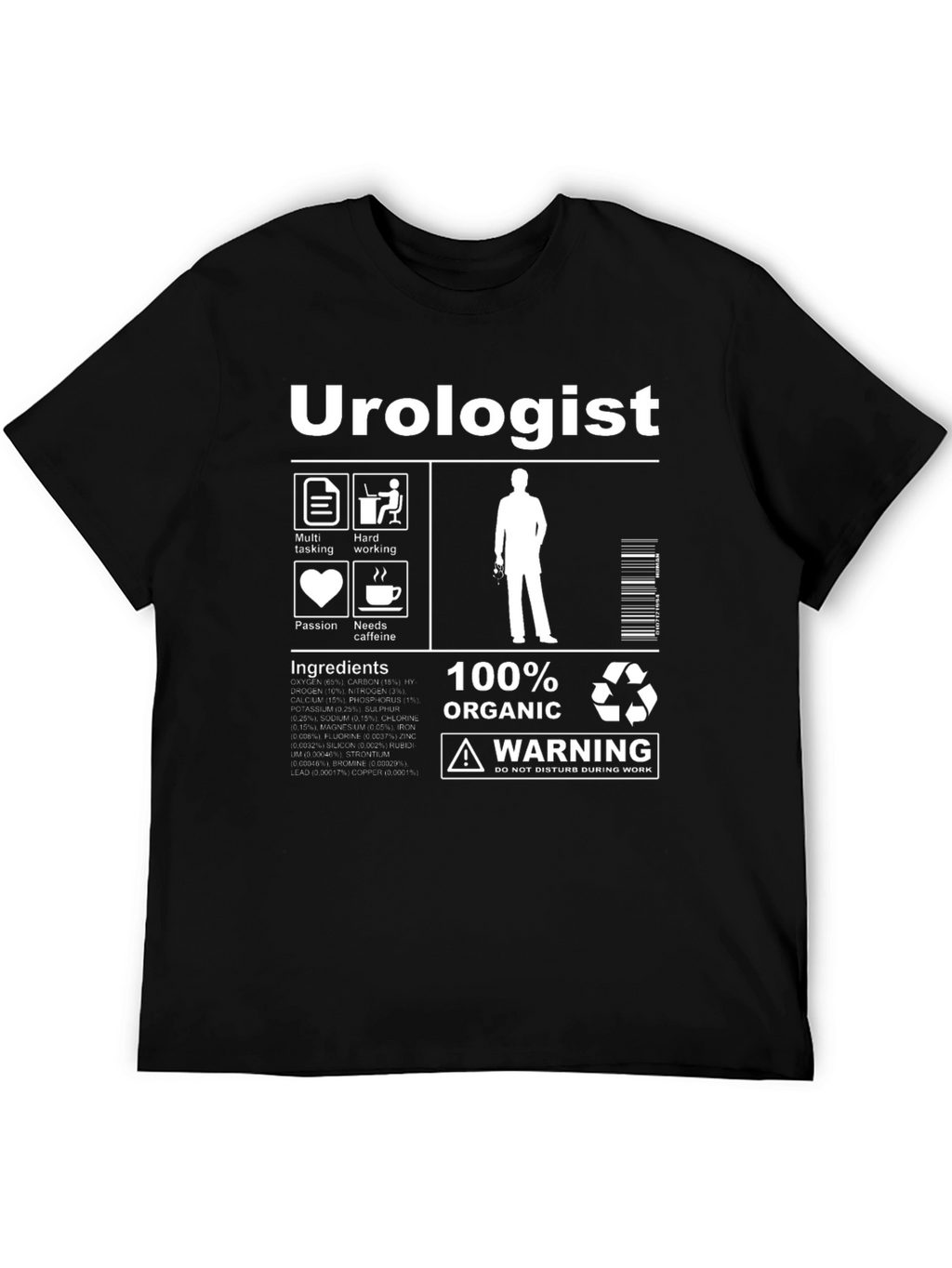Urologist Organic Ingredients T-Shirt