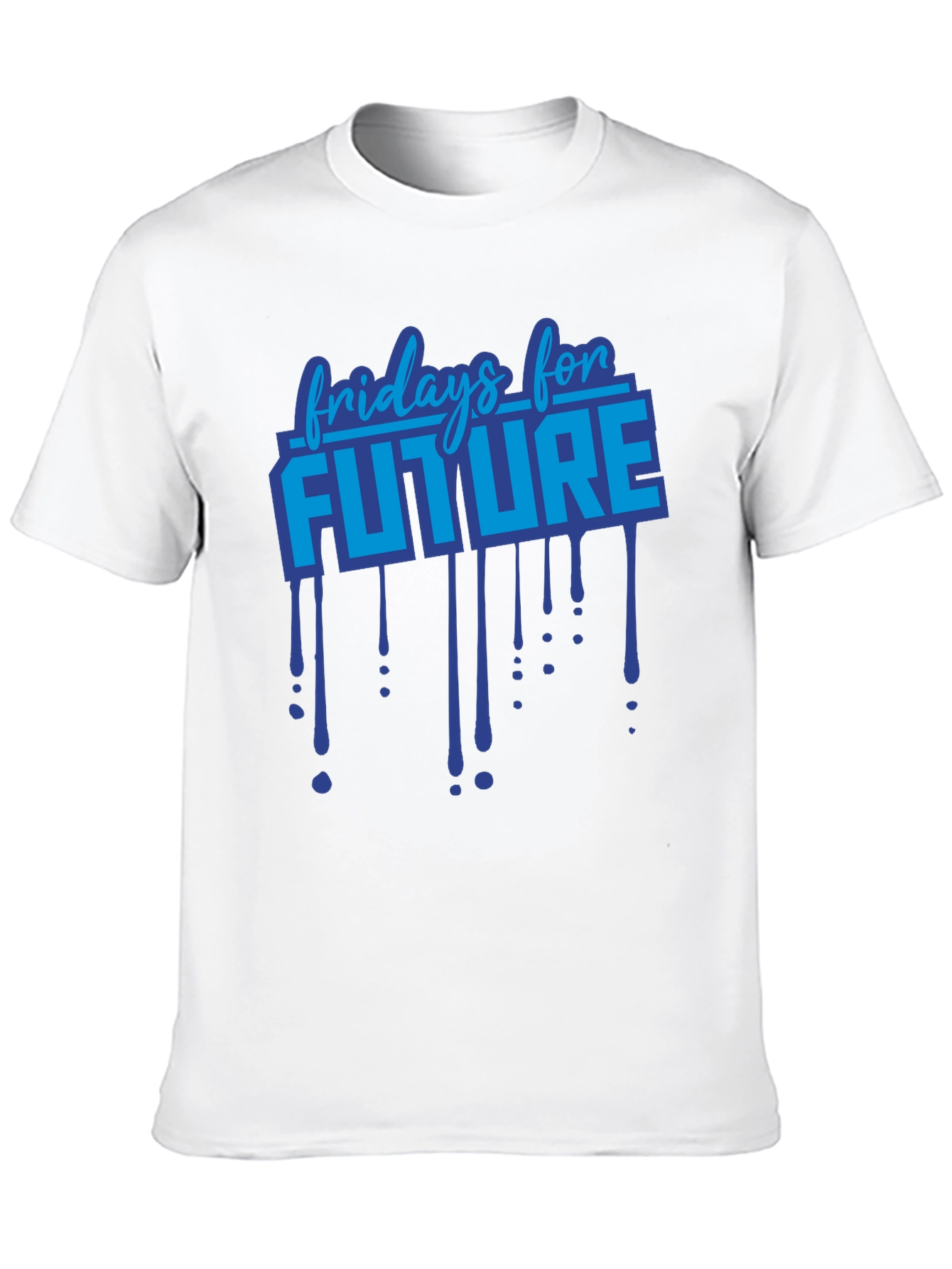 Fridays For Future Graphic Print Black T-Shirt