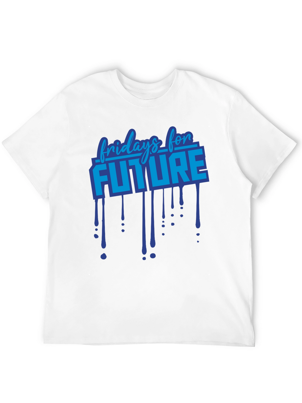 Fridays For Future Graphic Print Black T-Shirt