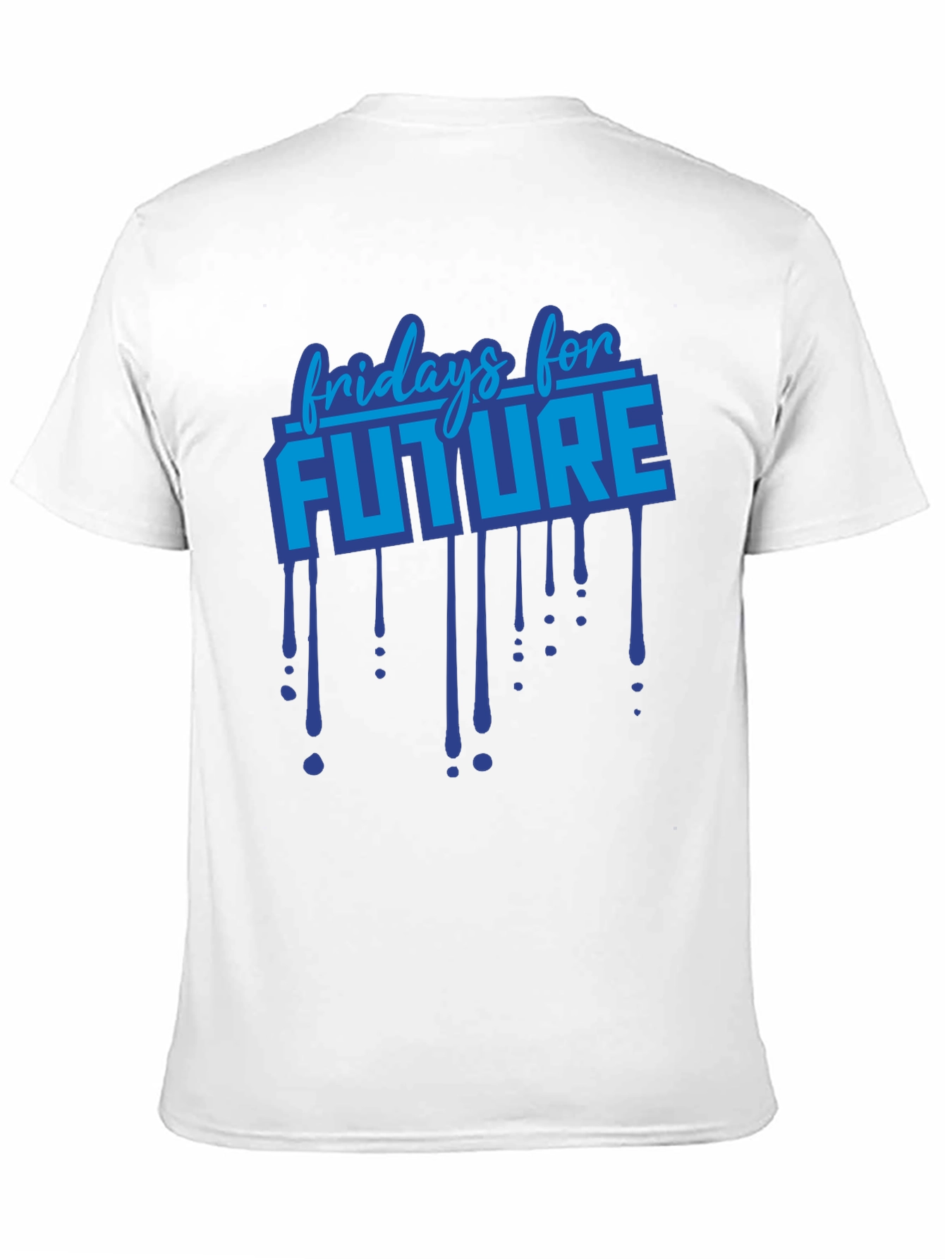 Fridays For Future Graphic Print Black T-Shirt