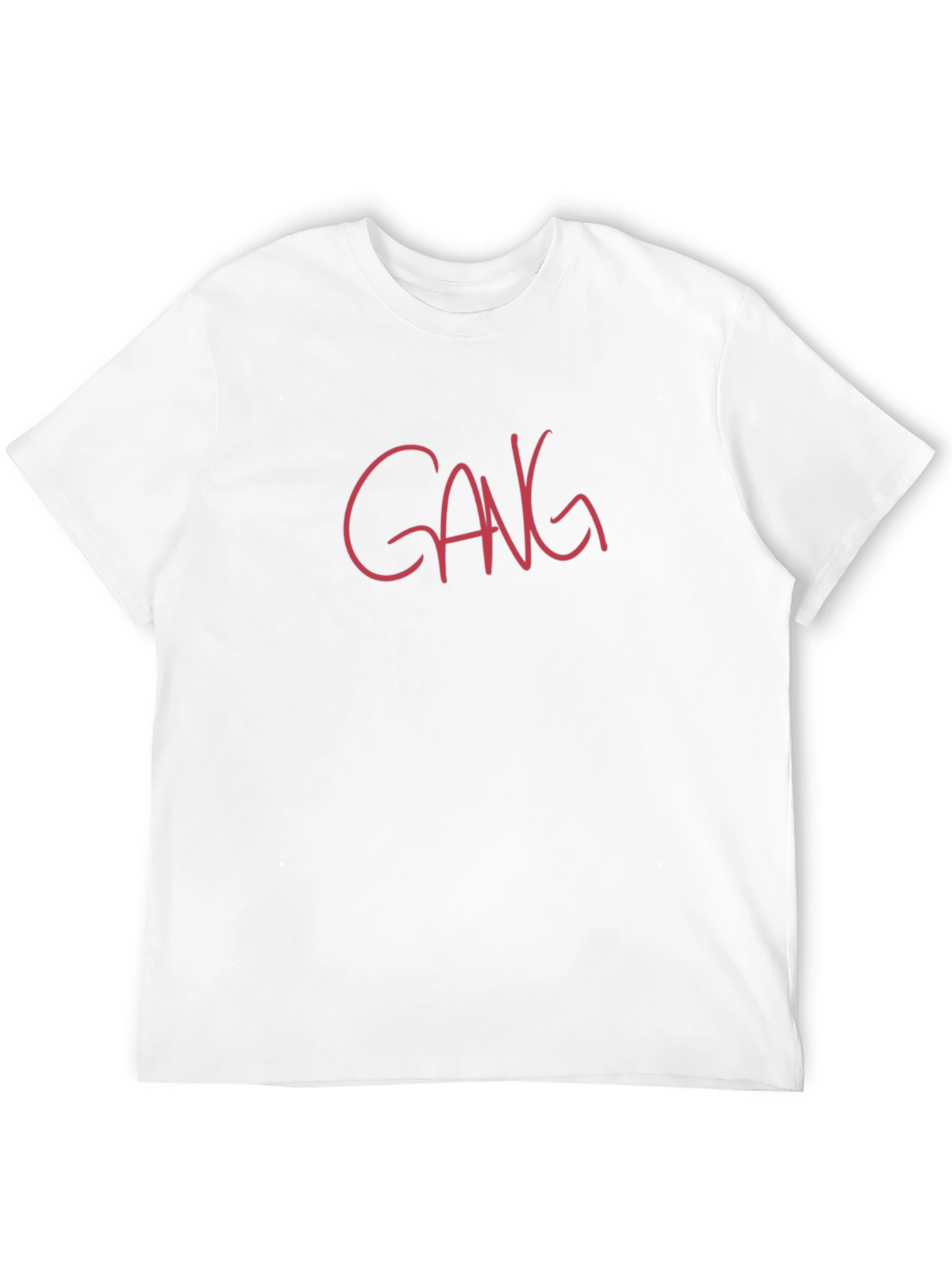 Black Gang Graphic Tee - Casual Streetwear