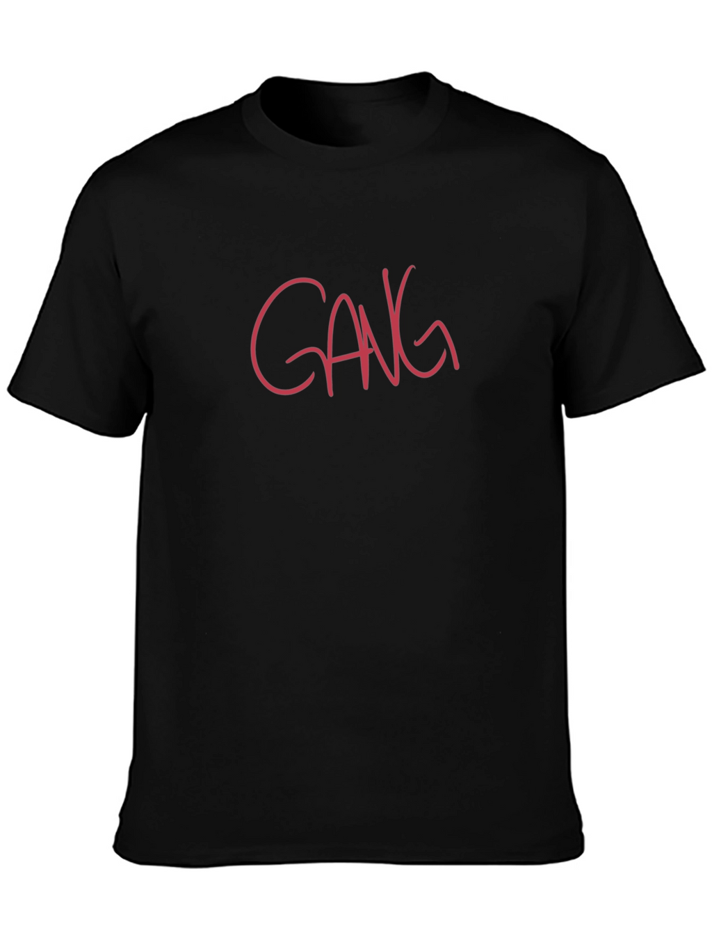Black Gang Graphic Tee - Casual Streetwear