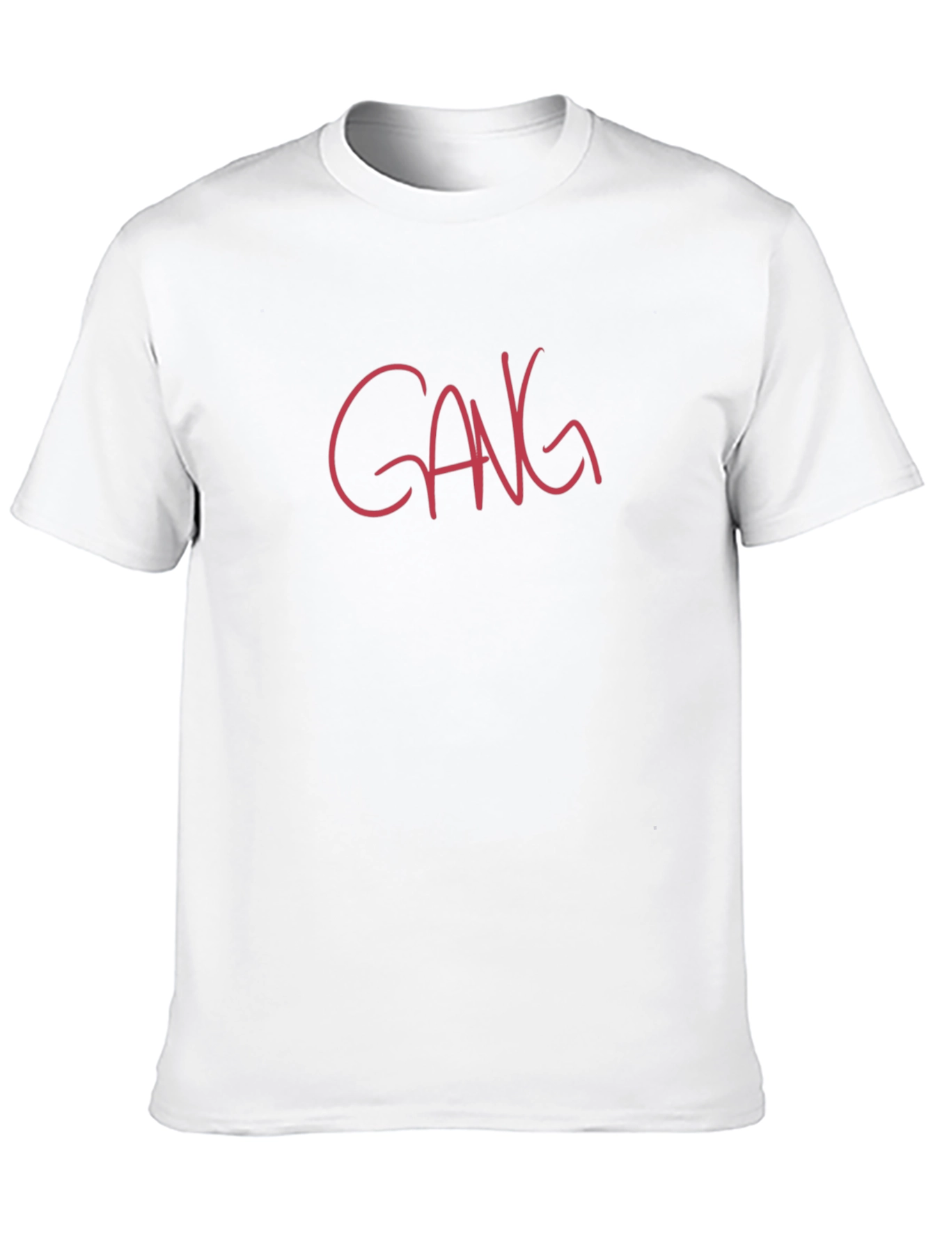 Black Gang Graphic Tee - Casual Streetwear