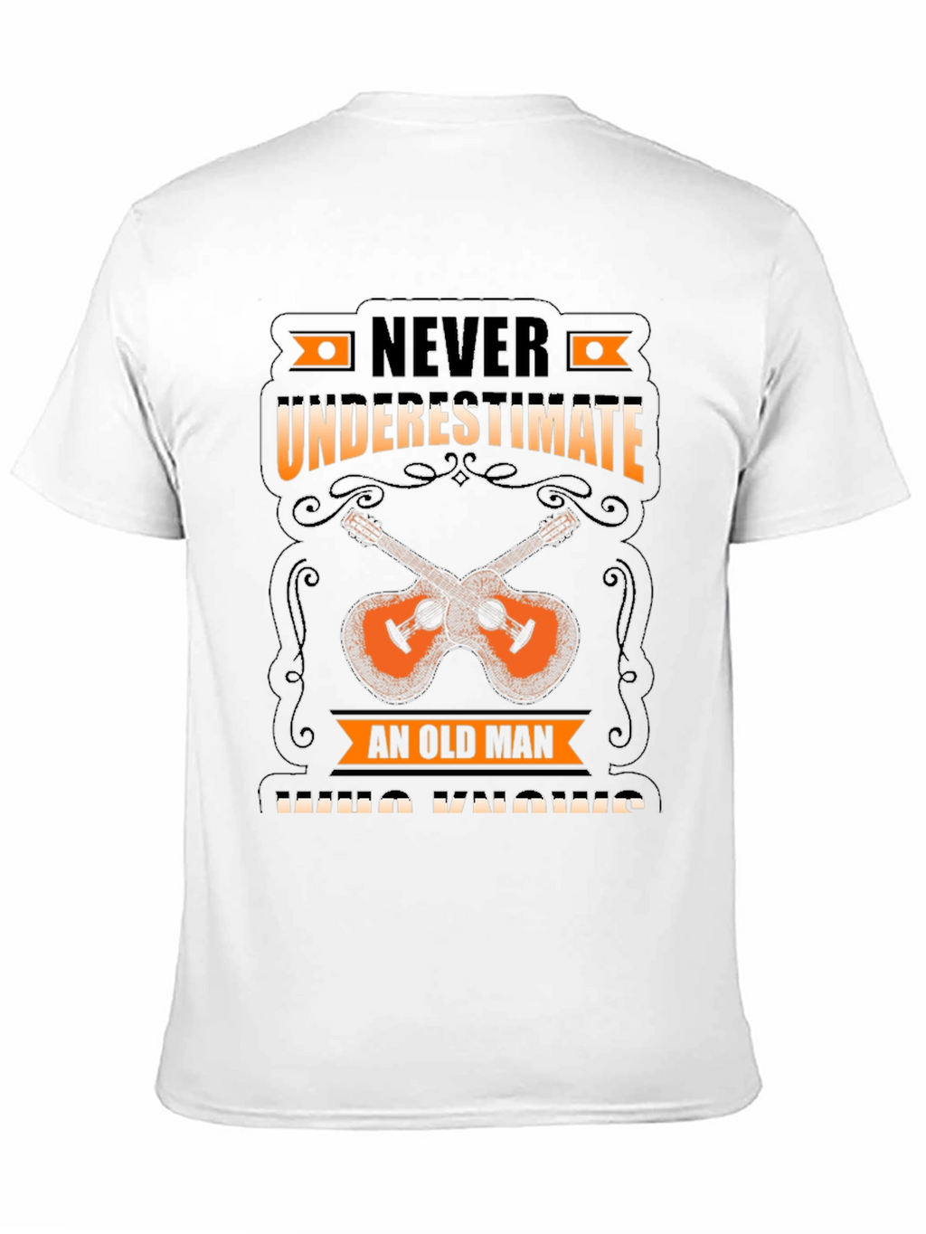 Never Underestimate Old Man T-Shirt