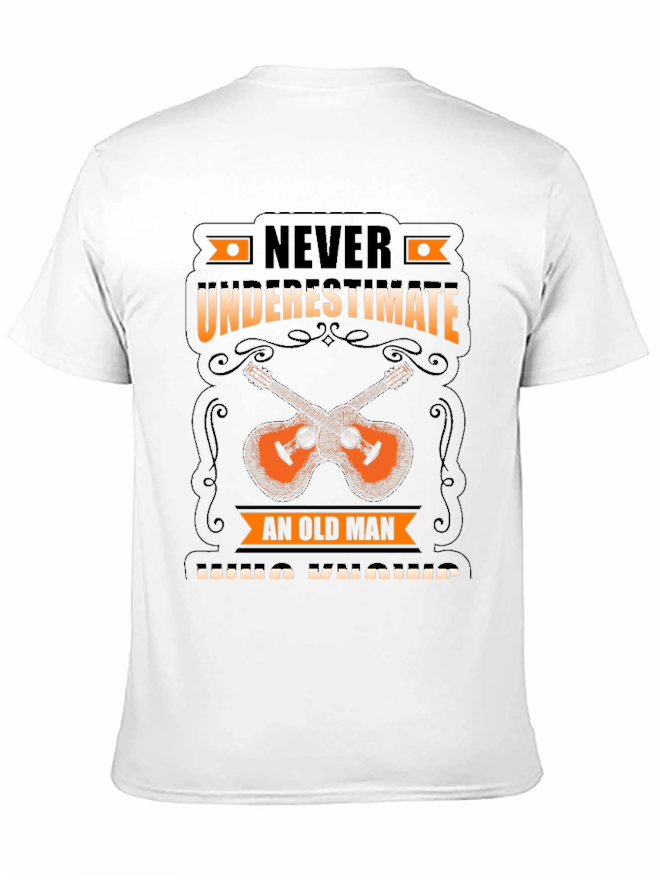 Never Underestimate Old Man T-Shirt